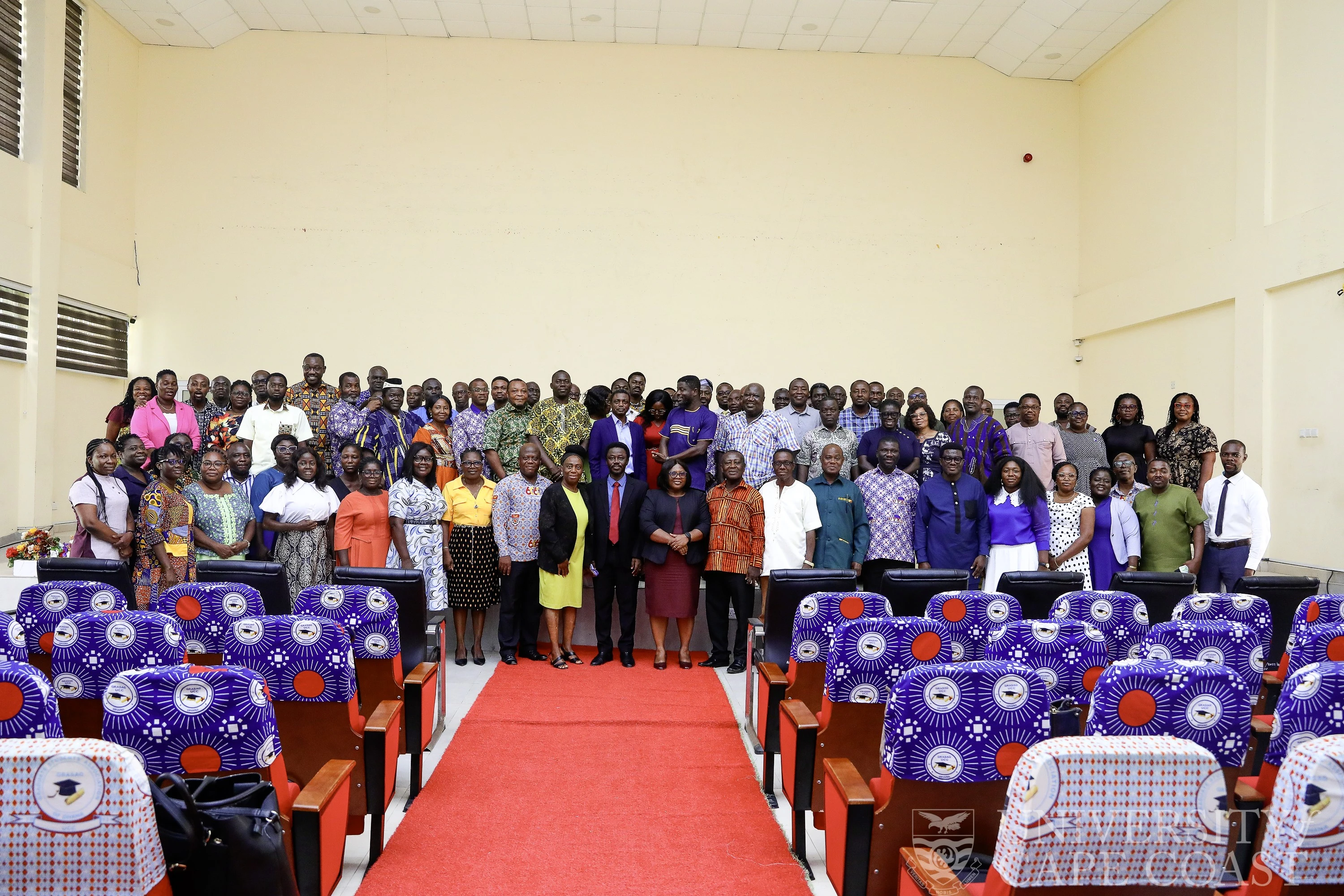 Facilitators and participants after the programme