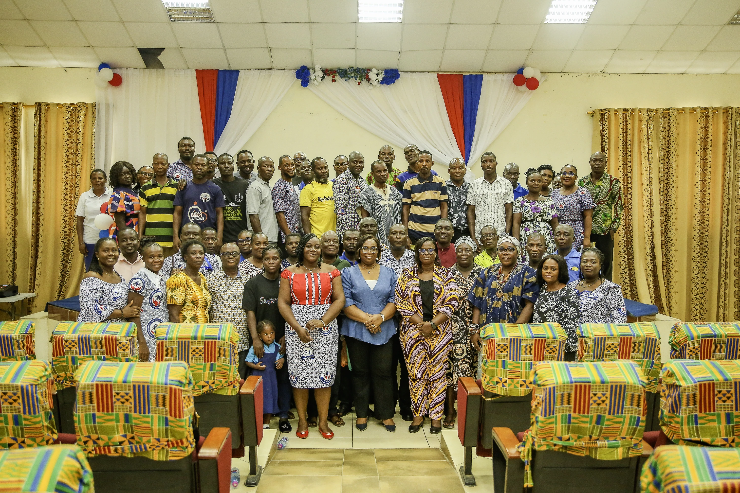 Facilitators and participants after the programme