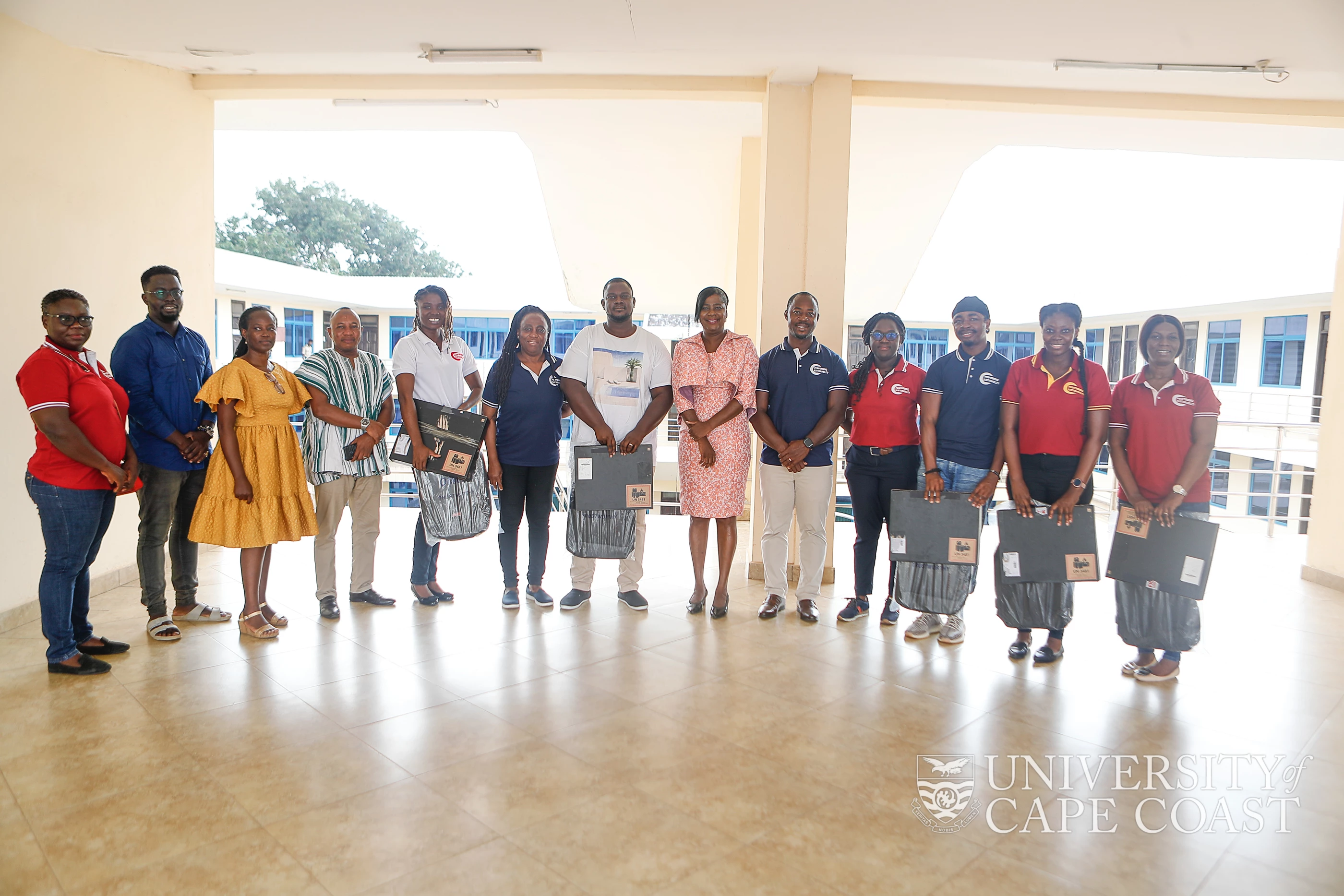 DAAD SDG Graduate School Scholarship Holders Receive Laptops